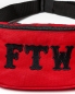 Preview: Bauchtasche: FTW & SUPPORT 81 | Schwarz - Rot